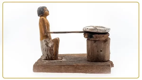 Egyptische bakker van 4000 jaar oud
